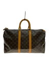 【中古】LOUIS VUITTON◆キーポル45_モノグラム・キャンバス_BRW/PVC/BRW【バッグ】