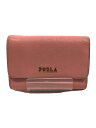 【中古】FURLA◆3つ折り財布/レザー/P