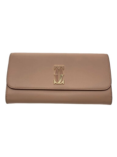 【中古】Cartier◆長財布/--/BEG/レディース【服飾雑貨他】 【中古】Cartier◆長財布/--/BEG/レディース【服飾雑貨他】