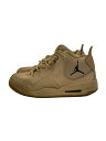 【中古】NIKE◆JORDAN COURTSIDE 23_ジョーダン コートサイド 23/27cm/BEG【シューズ】
