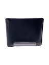 【中古】Paul Smith◆2つ折り財布/レザー/BLK/無地/メンズ/P525【服飾雑貨他】