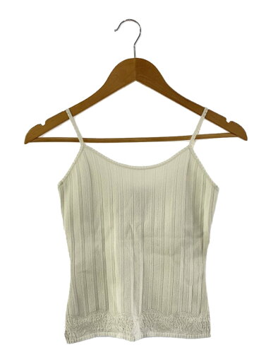 【中古】Christian Dior◆キャミソール・タンクトップ/36/レーヨン/WHT/3P13055045【レディースウェア】 【中古】Christian Dior◆キャミソール・タンクトップ/36/レーヨン/WHT/3P13055045【レディースウェア】