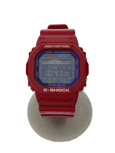 【中古】CASIO◆ソーラー腕時計・G-SHOCK/デジタル/ラバー/RED/RED/SS【服飾雑貨他】 【中古】CASIO◆ソーラー腕時計・G-SHOCK/デジタル/ラバー/RED/RED/SS【服飾雑貨他】
