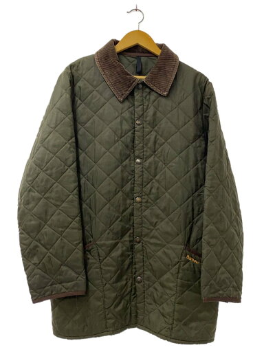 【中古】Barbour◆LIDDESDALE JACKET/キルティングジャケット/ポリエステル/KHK【メンズウェア】 【中古】Barbour◆LIDDESDALE JACKET/キルティングジャケット/ポリエステル/KHK【メンズウェア】