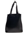 【中古】UN3D.◆トートバッグ/レザー/BLK/無地//【バッグ】(4)