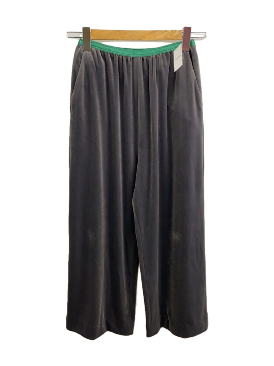 Belours - 【中古】6(ROKU) BEAUTY & YOUTH UNITED ARROWS◆ワイドパンツ/36/ベロア/GRY/無地/8614-299-0665【レディースウェア】