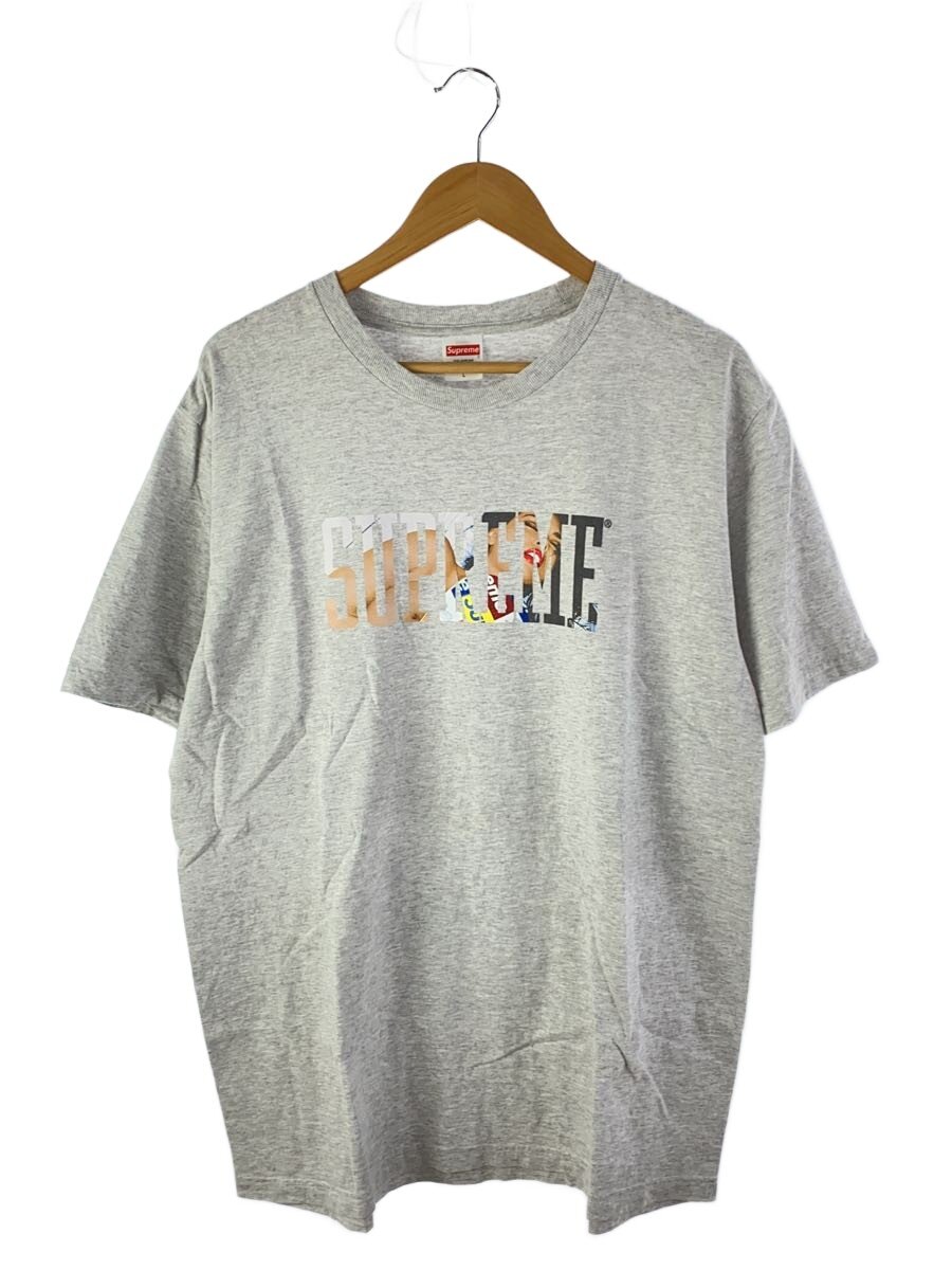 Supreme◆24AW/Tera Patrick Tee/Tシャツ/L/コットン/GRY/プリント//