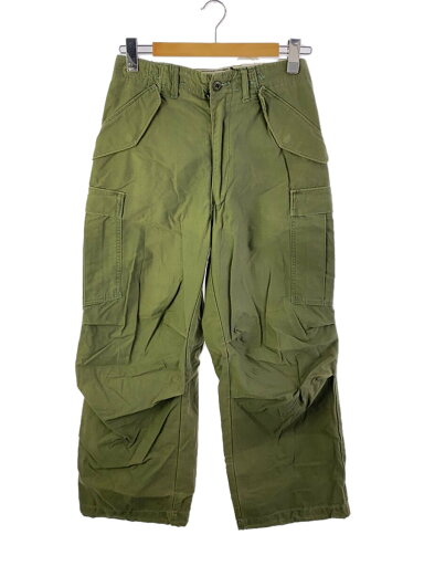【中古】US.ARMY◆カーゴパンツ/S/コットン/KHK【メンズウェア】 【中古】US.ARMY◆カーゴパンツ/S/コットン/KHK【メンズウェア】