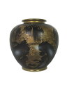 【中古】九谷焼◆壷・花瓶/KHK/昇竜【インテリア小物・日用雑貨】
