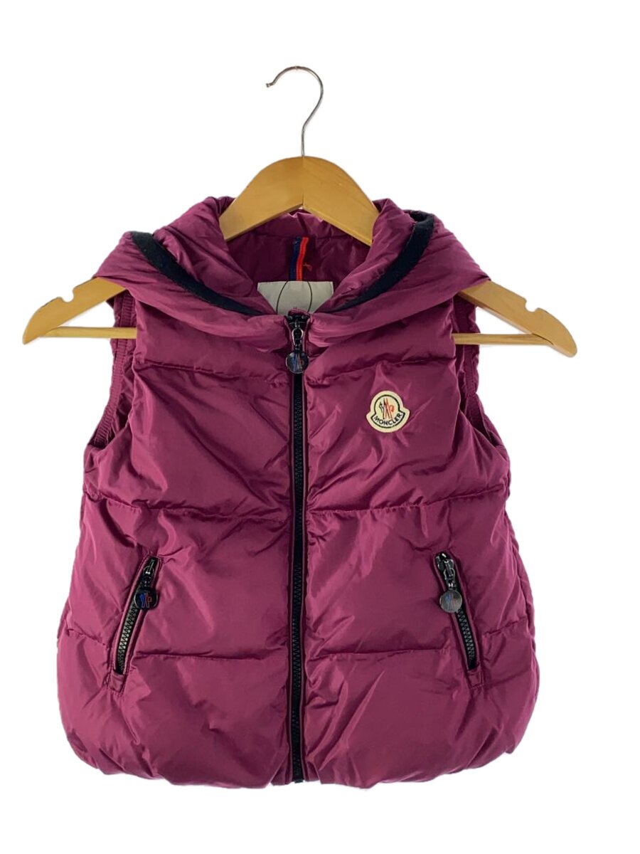 【中古】MONCLER◆ダウンベスト/--/ナイロン/PUP/132-052-DS00D-00【キッズ】