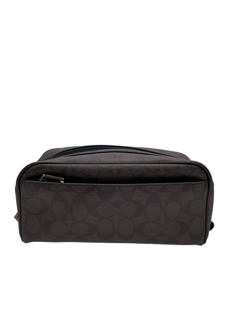 【中古】COACH◆バッグ/ブラウン/総柄/F58540/COACH/コーチ/セカンドバック/シグネチャー/【バッグ】