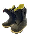 【中古】BURTON◆スノーボードブーツ/24cm/BLK【スポーツ】