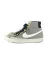 【中古】NIKE◆BLAZER MID 77 VNTG SE_ブレーザー MID 77 ヴィンテージ SE/26.5cm/GRY【シューズ】