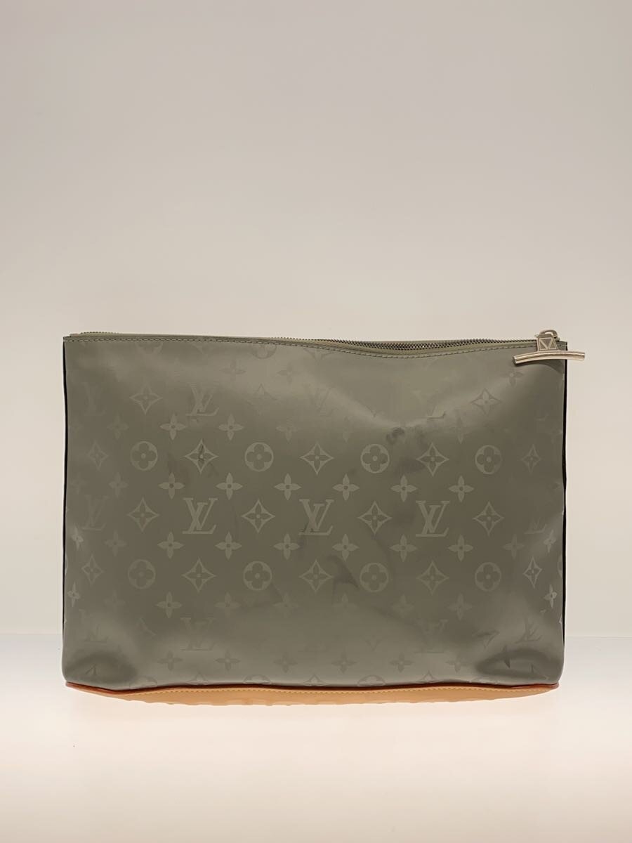 2nd STREET 楽天市場店の【中古】LOUIS VUITTON◆ポシェット・コスモス/モノグラム・チタニウム/セカンドバッグ/M63240/PVC/GRY/LV/ロゴ【バッグ】｜アングル3
