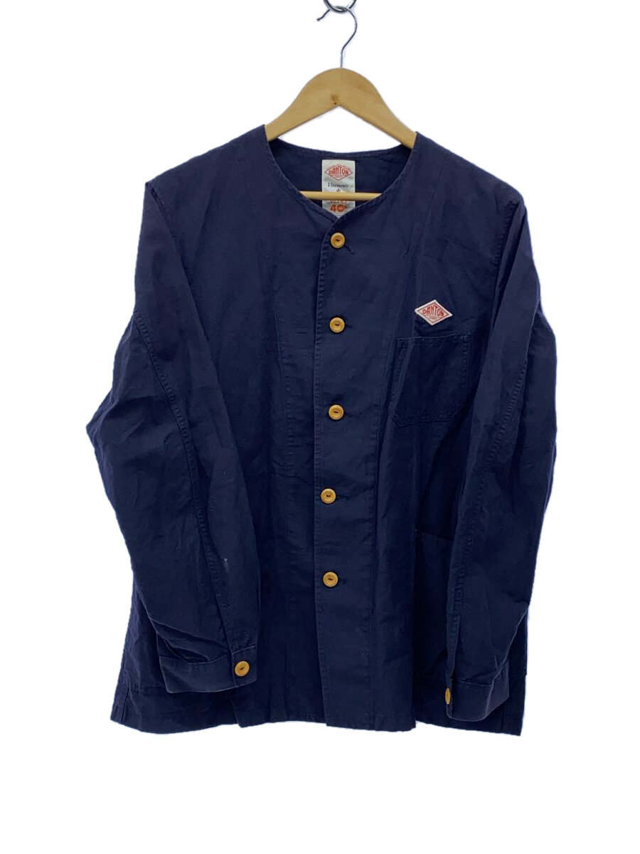 【中古】DANTON◆ジャケット/40/コットン/NVY/DANTON×BEAMS【メンズウェア】