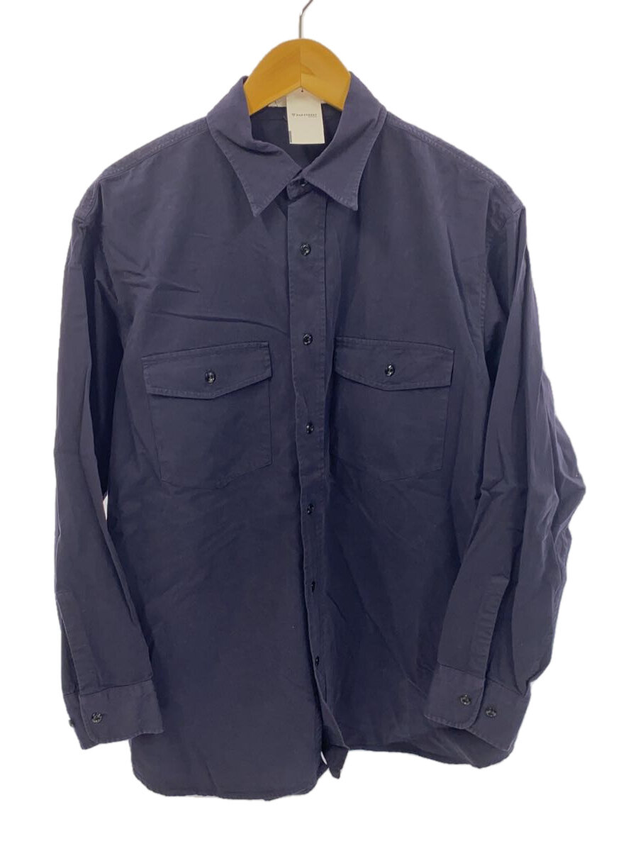 【中古】YLEVE◆長袖シャツ/1/コットン/NVY/170-4150314【メンズウェア】