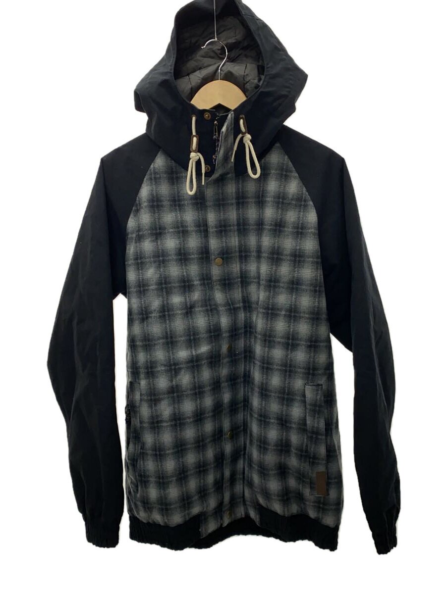 【中古】Bonfire◆×pendleton/オンブレチェック/中綿/ウェアー/M/GRY【スポーツ】