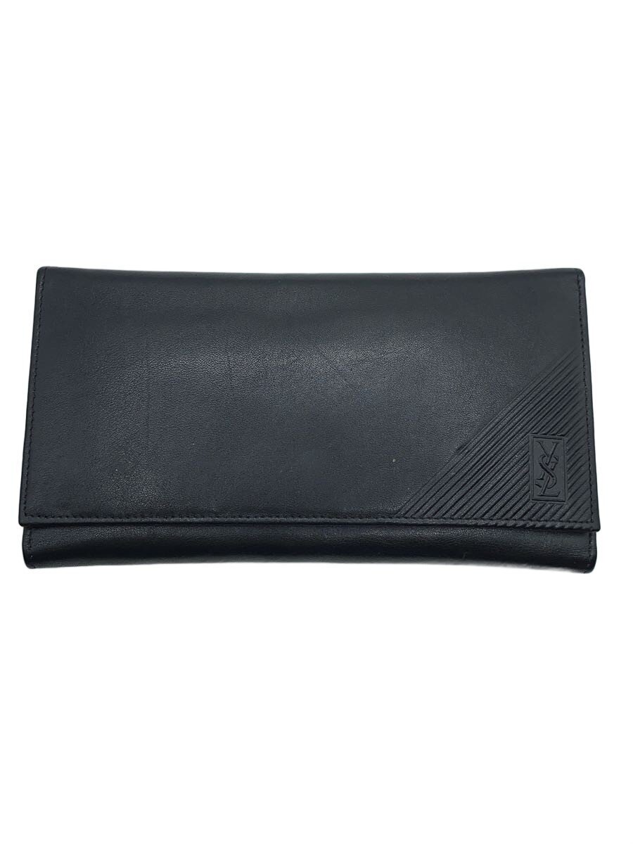 【中古】YVES SAINT LAURENT◆3つ折り長�