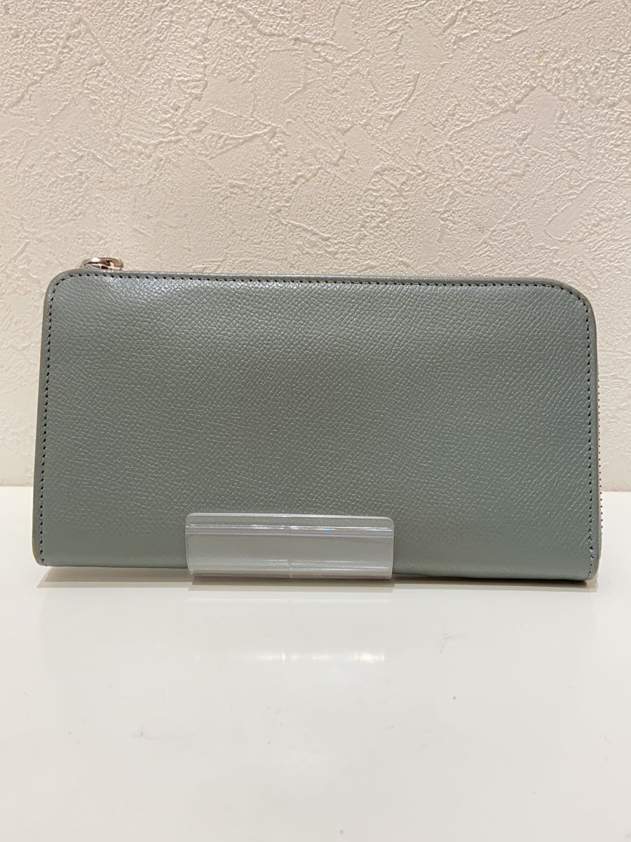 【中古】Maison Margiela◆長財布/レザー/GRY/メンズ/S35UI0431【服飾雑貨他】