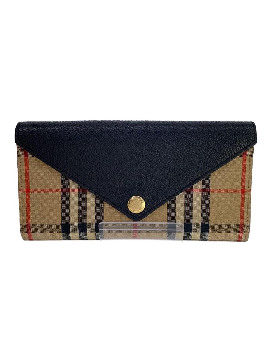 【中古】BURBERRY◆長財布/--/CML/チェック/レディース//【服飾雑貨他】