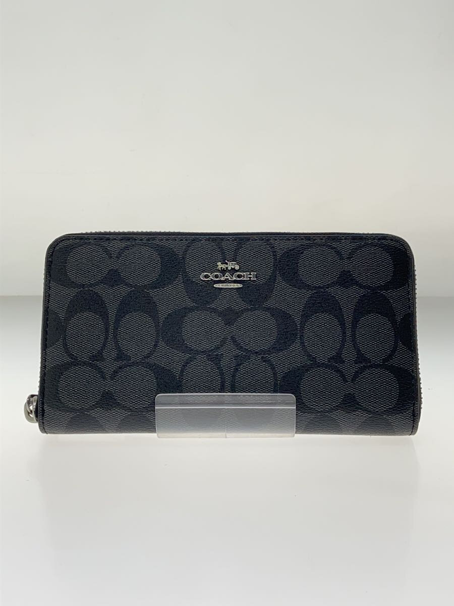 【中古】COACH◆長財布/--/GRY/レディース/C4452【服飾雑貨他】