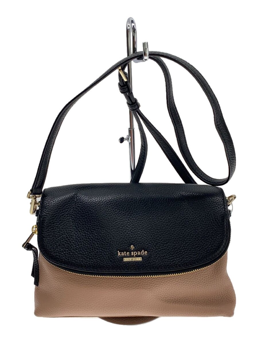 KATE SPADE - 【中古】kate spade new york◆ショルダーバッグ/レザー/PNK/PXRU7831【バッグ】