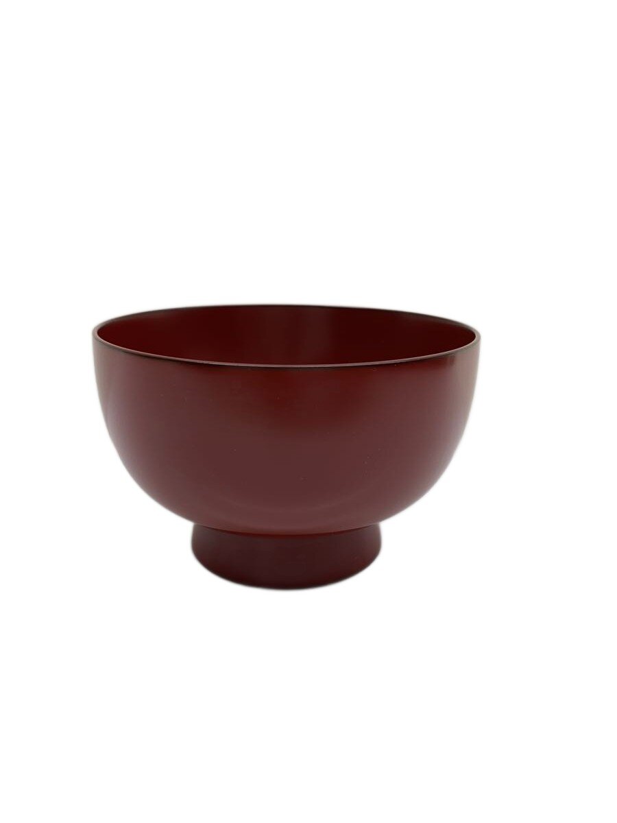 【中古】山田平安堂◆大椀 布袋 古代朱/和食器その他【キッチン用品】