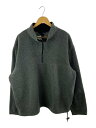 【中古】J.CREW◆J.CREW SPORT フリースプルオーバー/フリースジャケット/XXL/ポリエステル/GRY/無地【メンズウェア】(4)