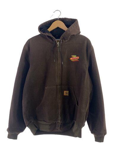 【中古】Carhartt◆ACTIVE JACKET/M/コットン/BRW/J25 DKB//【メンズウェア】 【中古】Carhartt◆ACTIVE JACKET/M/コットン/BRW/J25 DKB//【メンズウェア】