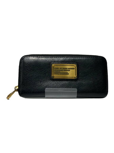 【中古】MARC BY MARC JACOBS◆長財布/レザー/BLK/無地/レディース【服飾雑貨他】 【中古】MARC BY MARC JACOBS◆長財布/レザー/BLK/無地/レディース【服飾雑貨他】