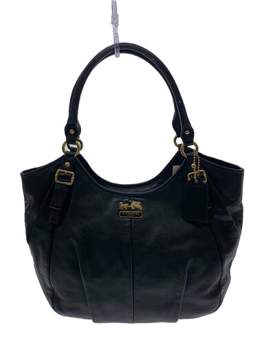 【中古】COACH◆ショルダーバッグ_マディソン_オールレザー/レザー/BLK【バッグ】 【中古】COACH◆ショルダーバッグ_マディソン_オールレザー/レザー/BLK【バッグ】