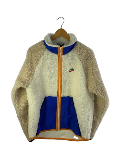 【中古】NIKE◆フリースジャケット/M/ポリエステル/IVO/BV3722-133【メンズウェア】 【中古】NIKE◆フリースジャケット/M/ポリエステル/IVO/BV3722-133【メンズウェア】