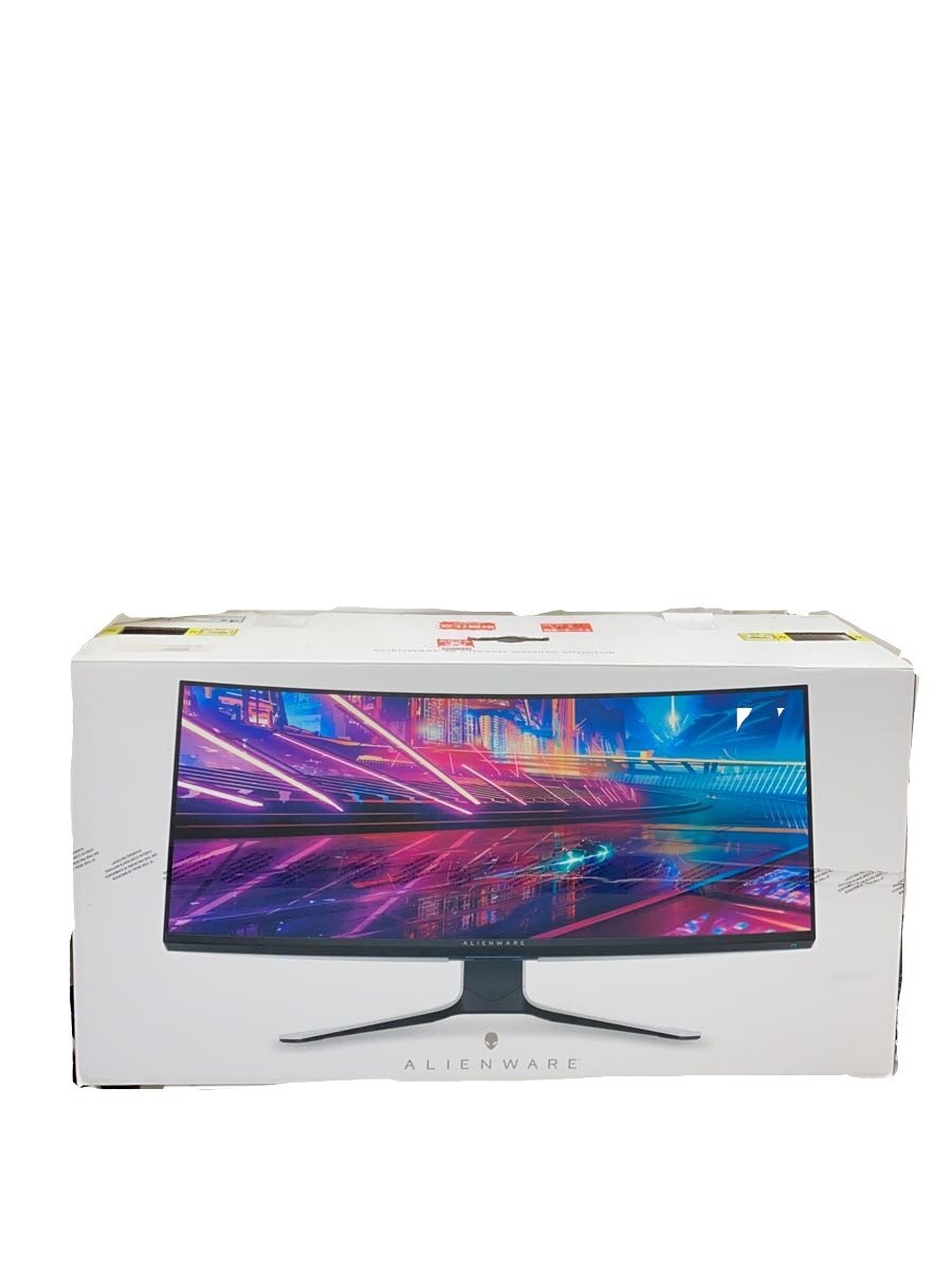 【中古】ALIENWARE/曲面ゲーミングモニター/38インチ/ワイド型/AW3821DW【パソコン】