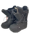 【中古】BURTON◆スノーボードブーツ/26cm/BLK【スポーツ】