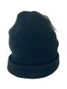 【中古】Supreme◆LOOSE GAUGE BEANIE/ニットキャップ/FREE/アクリル/BLK/メンズ【服飾雑貨他】
