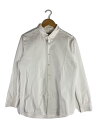 【中古】CABaN◆長袖シャツ/M/コットン/WHT【メンズウェア】(4)