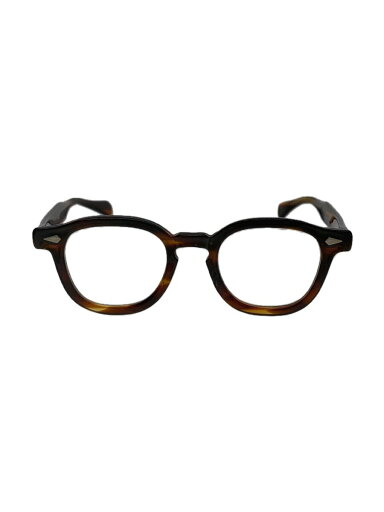 【中古】TART OPTICAL◆Vintage/50s/アーネル/OTE刻印/42-22/メガネ/ウェリントン/セルロイド/ブラウン/クリア【服飾雑貨他】 【中古】TART OPTICAL◆Vintage/50s/アーネル/OTE刻印/42-22/メガネ/ウェリントン/セルロイド/ブラウン/クリア【服飾雑貨他】