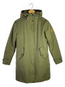 【中古】Timberland◆ダウンライナーコート/S/ポリエステル/KHK/TB0A25DH【レディースウェア】