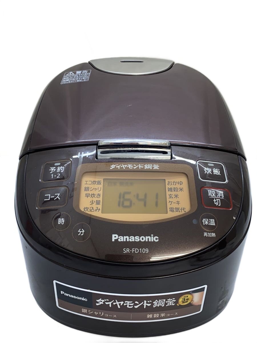 Panasonic IHジャー炊飯器　SR-FD109 2019年製 内釜美品 楽天市場】パナソニック 炊飯器 sr-fd109の通販