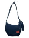 【中古】Manhattan Portage◆ショルダーバッグ/ナイロン/BLK【バッグ】
