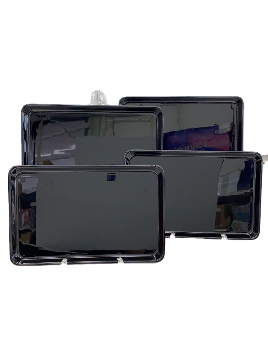 【中古】越前塗(越前漆器)◆和食器その他/4点セット/名刺盆【キッチン用品】