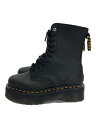 【中古】Dr.Martens◆Ys×Dr.Martens 10EYE BOOT/US7/BLK/YA-E18-733-1-01【シューズ】(4)