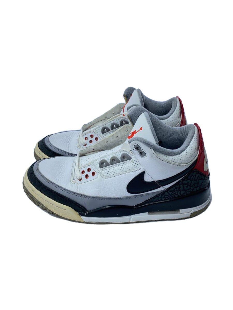 NIKE◆AIR JORDAN 3 RETRO TINKER NRG/エアジョーダンレトロ/ホワイト/AQ3835-160/2