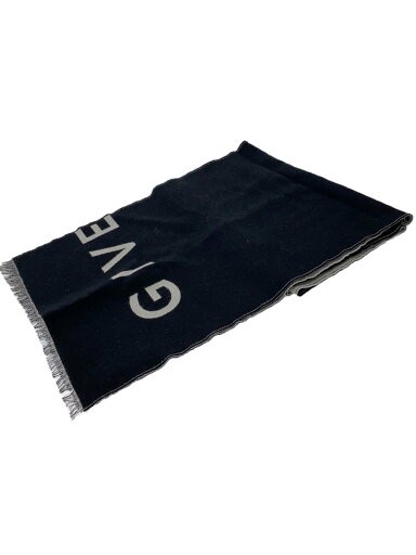 【中古】GIVENCHY◆マフラー/ウール/BLK/メンズ【服飾雑貨他】 【中古】GIVENCHY◆マフラー/ウール/BLK/メンズ【服飾雑貨他】