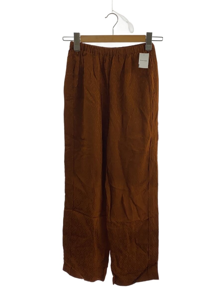 【中古】6(ROKU) BEAUTY & YOUTH UNITED ARROWS◆MOTIF PANTS/ボトム/36/ポリエステル/BRW/8614-299-0285【レディースウェア】