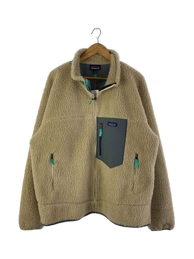 【中古】patagonia◆22AW/Classic Retro/フリースジャケット/XXL/ポリエステル/CRM/STY23056FA22//【メンズウェア】 【中古】patagonia◆22AW/Classic Retro/フリースジャケット/XXL/ポリエステル/CRM/STY23056FA22//【メンズウェア】