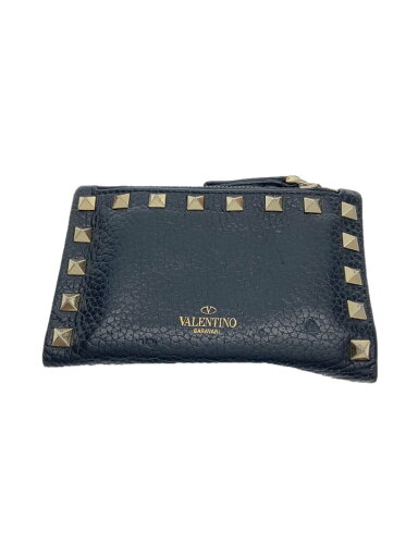 【中古】VALENTINO GARAVANI◆2つ折り財布/レザー/BLK/メンズ【服飾雑貨他】 【中古】VALENTINO GARAVANI◆2つ折り財布/レザー/BLK/メンズ【服飾雑貨他】