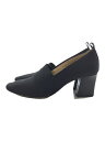 【中古】ARMANI COLLEZIONI◆パンプス/37.5/BLK【シューズ】