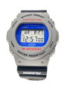 【中古】CASIO◆クォーツ腕時計/デジタル/ラバー/GRY/BLK/DW-5750E【服飾雑貨他】