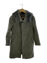 【中古】UNDERCOVER◆コート/2/ウール/GRY/H1304-2【レディースウェア】